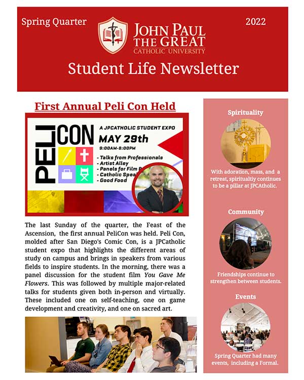 Newsletter Spring 2022