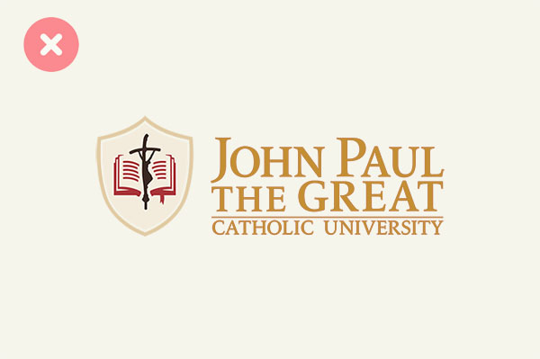 Incorrect Usage of JPCatholic Logo