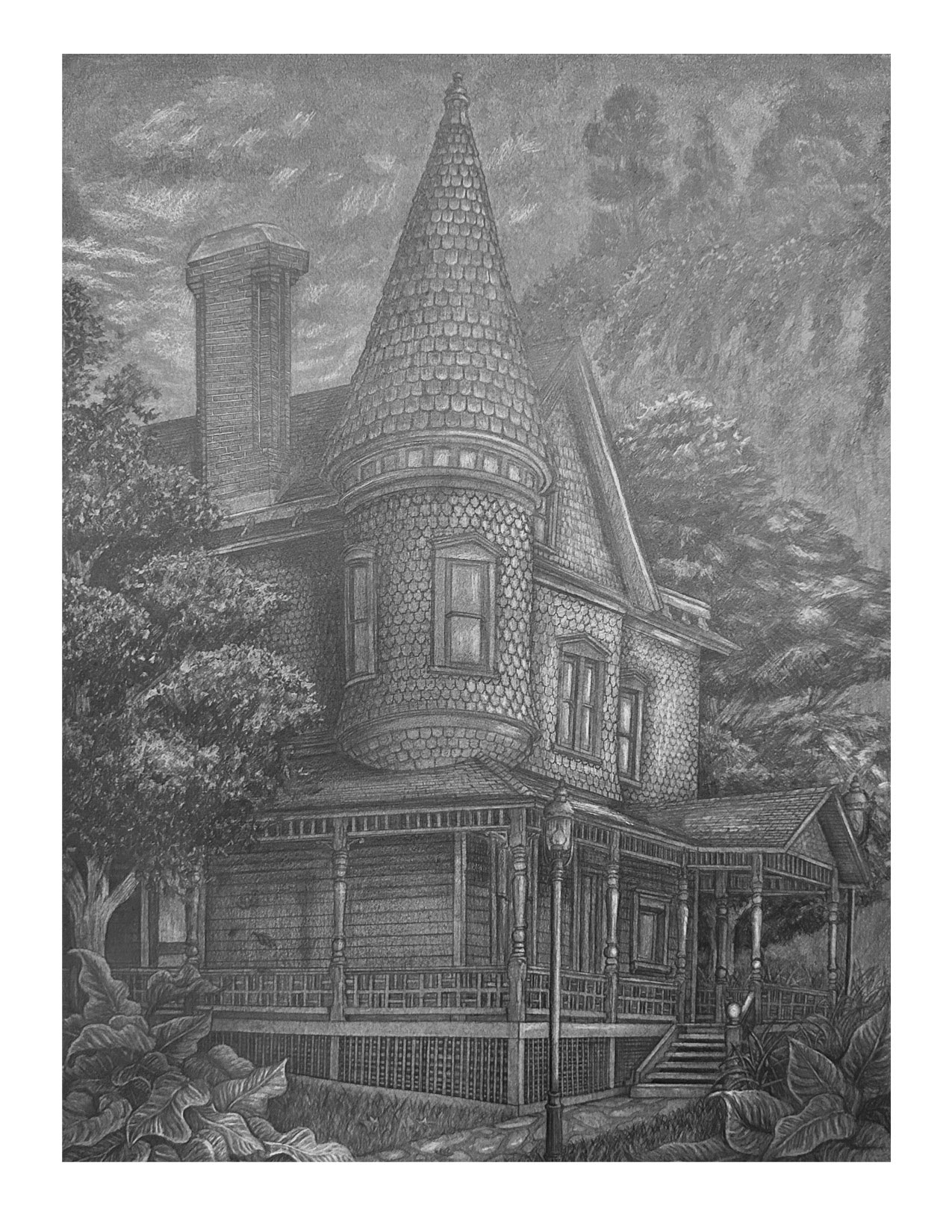 Leslie Khoum '24 | <em>Heritage Park</em> | Drawing on Location