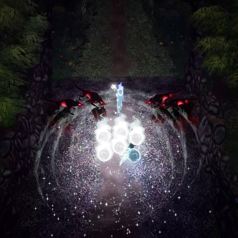 Screenshot from Shepherd of Light Game