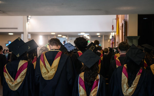 Student Graduating