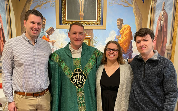 Alumnus Andrew Barth Ordained a Priest