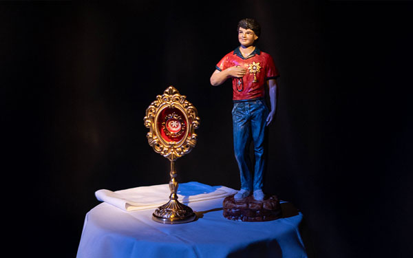 Katerina Gerlach Being Interviewed