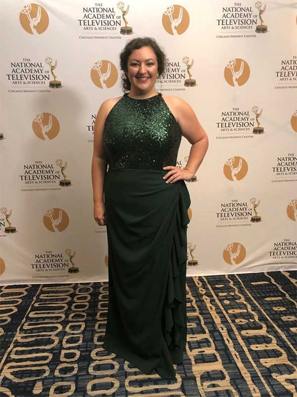 Conklin at the 2018 Chicago/Midwest Emmys
