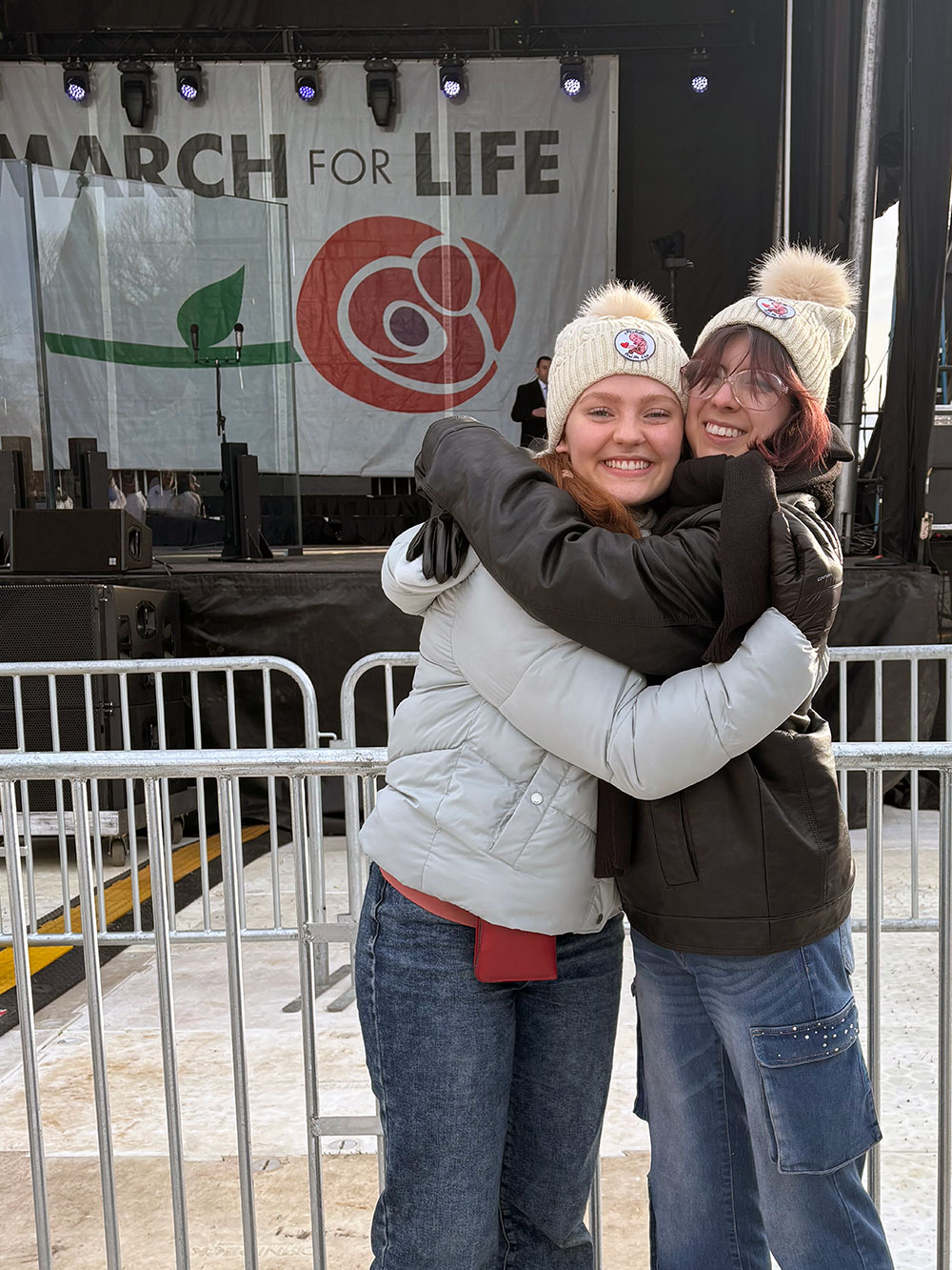 Bridget Gray (left) and Judith Valverde (right) lead JPCatholic