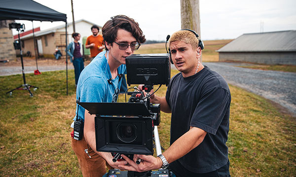 Students Gain Hands-On Feature Film Experience on The Shepherd