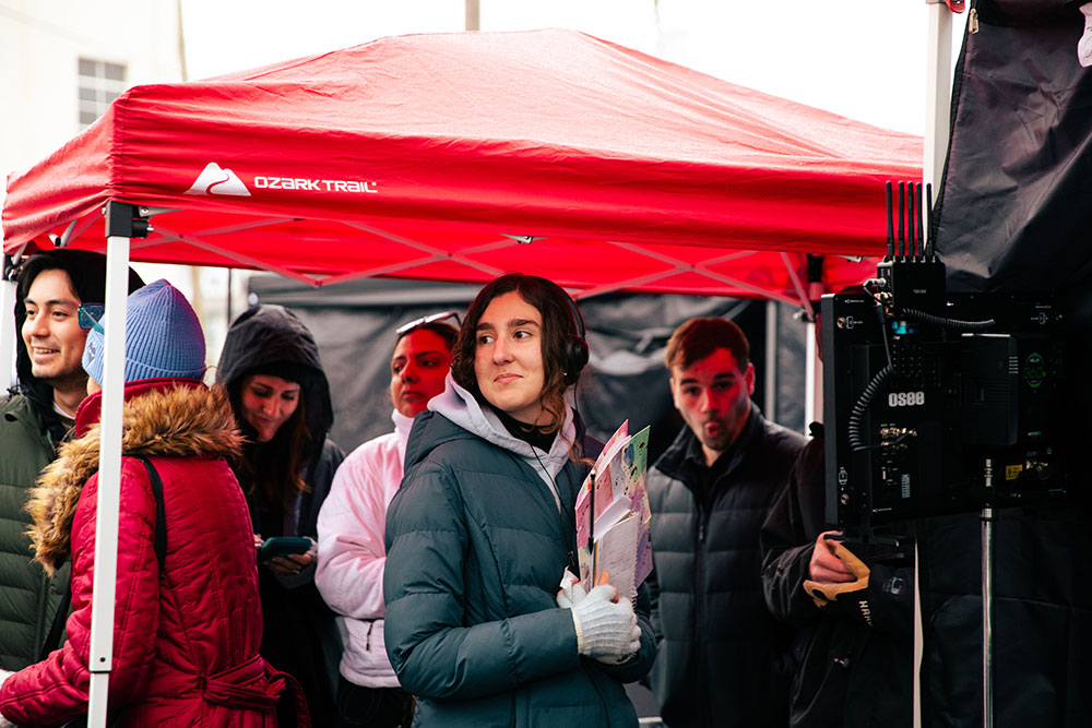 Junior Holly Holyszko as Script Supervisor