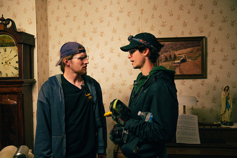 Students Deo Read IV (left) and Cormac Tully