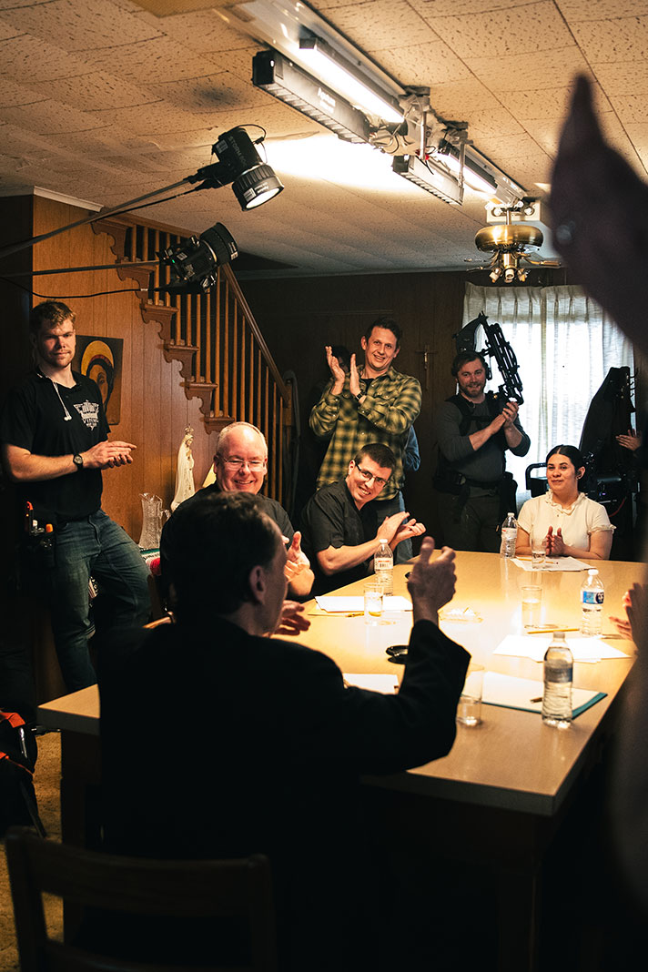 On Set of The Shepherd