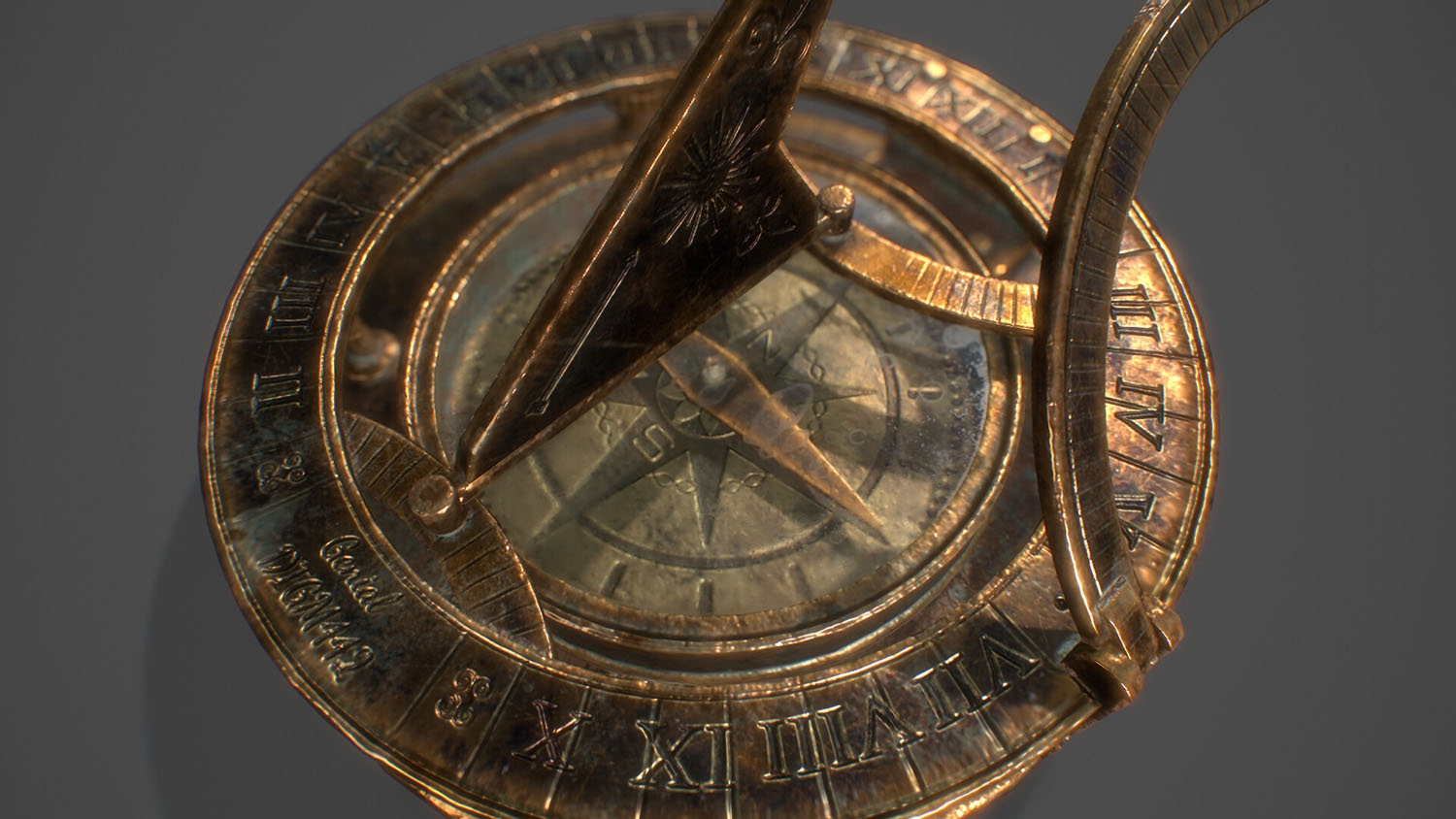 Antique Maritime Compass| Animation & Gaming | Student Showcase