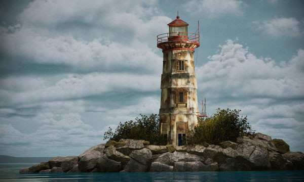 Abandoned Lighthouse by Bridget Baker