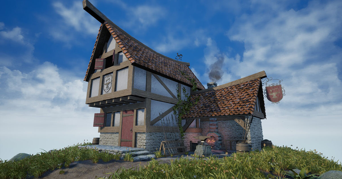 Medieval Blacksmith Shop | Animation & Gaming | Student Showcase