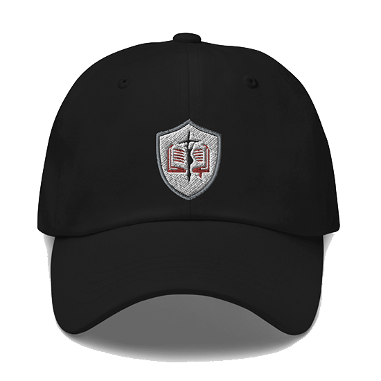 JPCatholic Crest Baseball Hat Black