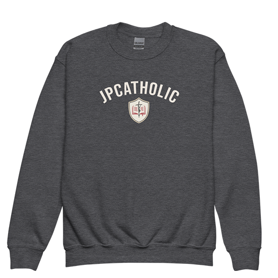 JPCatholic Gray Sweatshirt