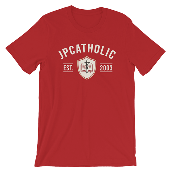 JPCatholic Short Sleeve T-Shirt (Dark Colors)