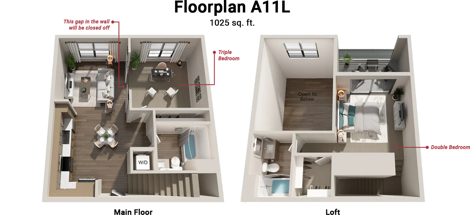 Marlowe Apartments Floorplan