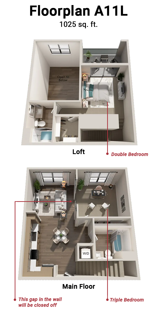 Marlowe Apartments Floorplan