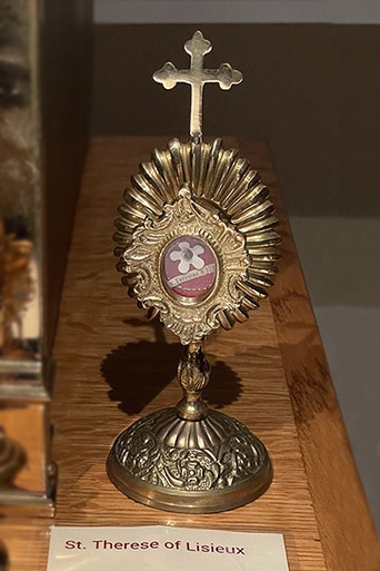 Relics of St. Therese of Lisieux